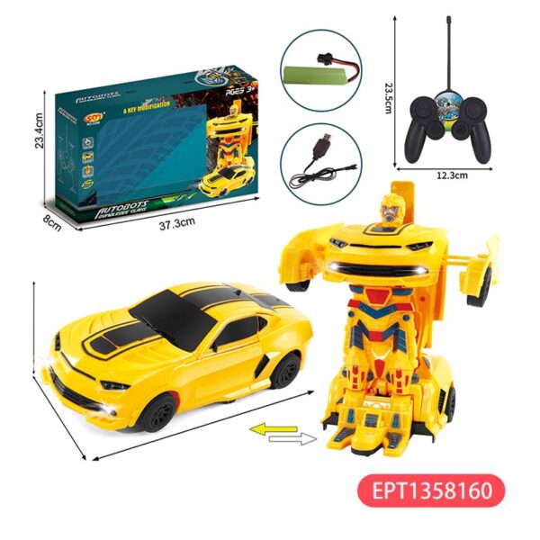 1:20 One Key Transform RC Car with Lights RC car - Image 2