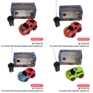 Cute Mini 2-Way Remote Control Cartoon Car Cheap Price Small Toy - Image 18