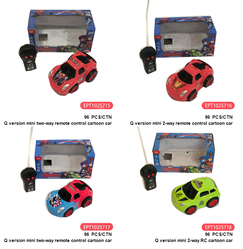 Cute Mini 2-Way Remote Control Cartoon Car Cheap Price Small Toy - Image 4