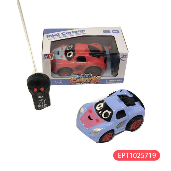 Cute Mini 2-Way Remote Control Cartoon Car Cheap Price Small Toy - Image 11