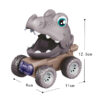 New design portable and mini car toys interesting pressing car for children dinosaur&shark styles pressing car toys - Image 18