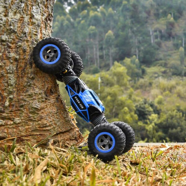 1:10 Rc Car Hobby 2.4G Double Side Big Fast Rc Stunt Car 4×4 Offroad Remote Control Climbing Rock Crawler Rc Car - Image 2
