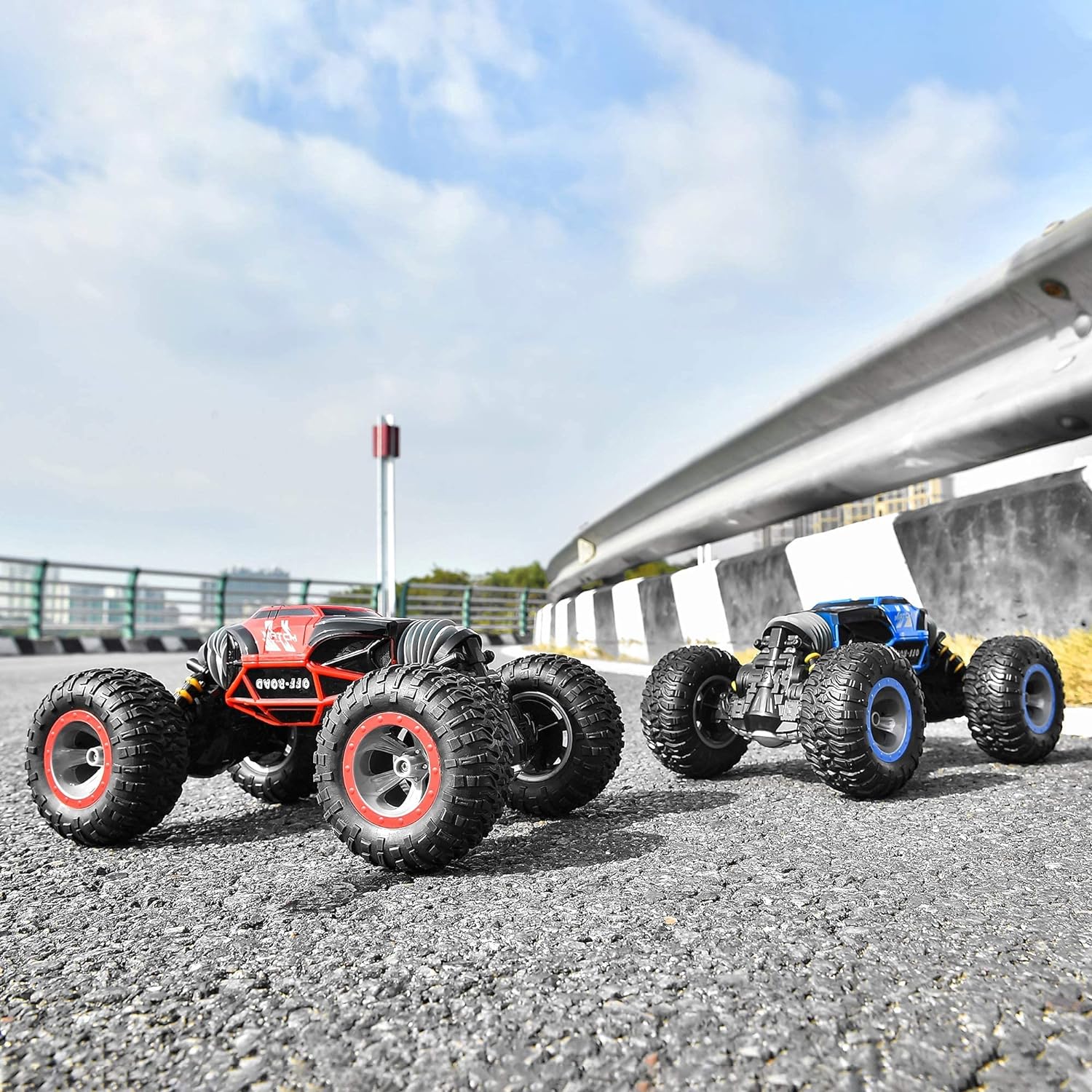 1:10 Rc Car Hobby 2.4G Double Side Big Fast Rc Stunt Car 4×4 Offroad Remote Control Climbing Rock Crawler Rc Car - Image 5