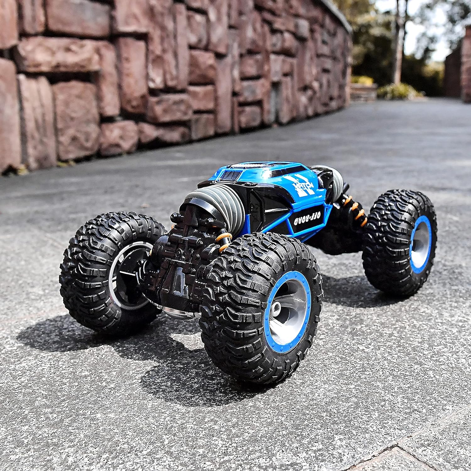 1:10 Rc Car Hobby 2.4G Double Side Big Fast Rc Stunt Car 4×4 Offroad Remote Control Climbing Rock Crawler Rc Car - Image 7