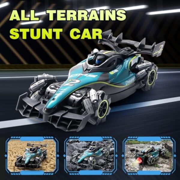 1/12 Watch Sensing RC Spray High Speed Drift Stunt Vehicle F1 Formula Sport Car - Image 4