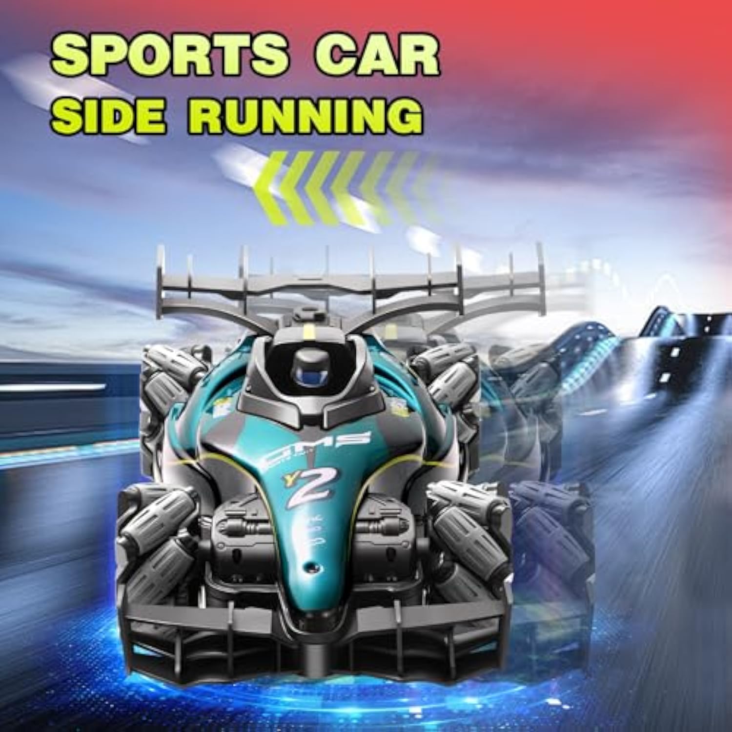 1/12 Watch Sensing RC Spray High Speed Drift Stunt Vehicle F1 Formula Sport Car - Image 9