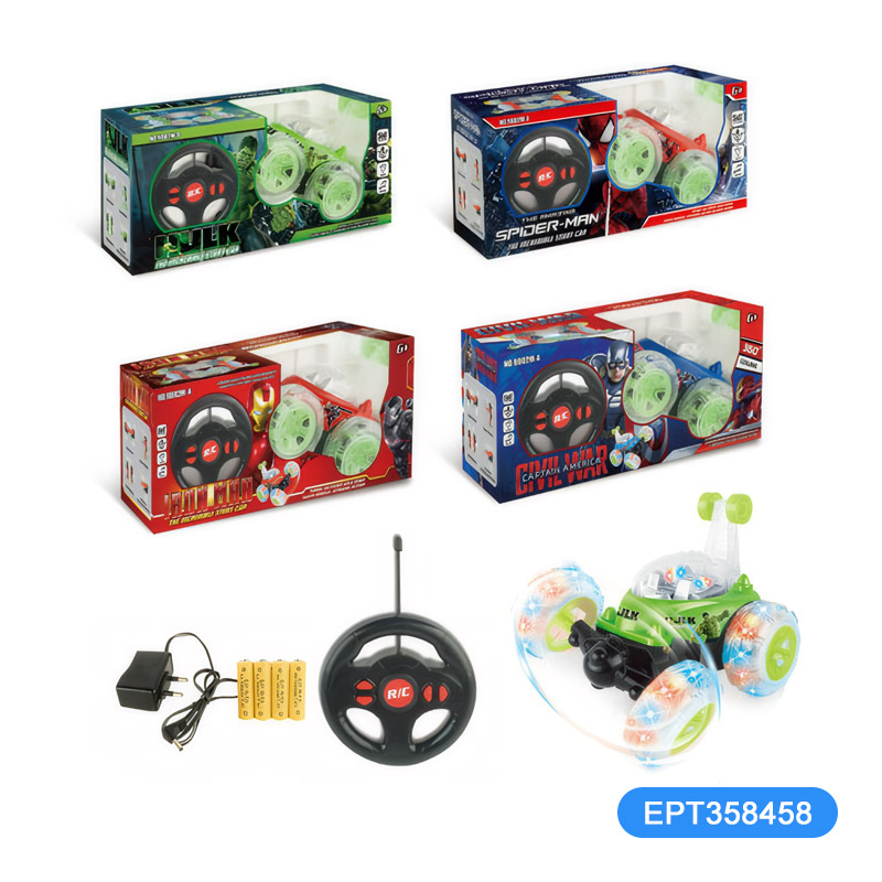 4-Way Rc Dumpe Stunt Remote Control Car Toys Rwith Lights 3 Songs Music - Image 11