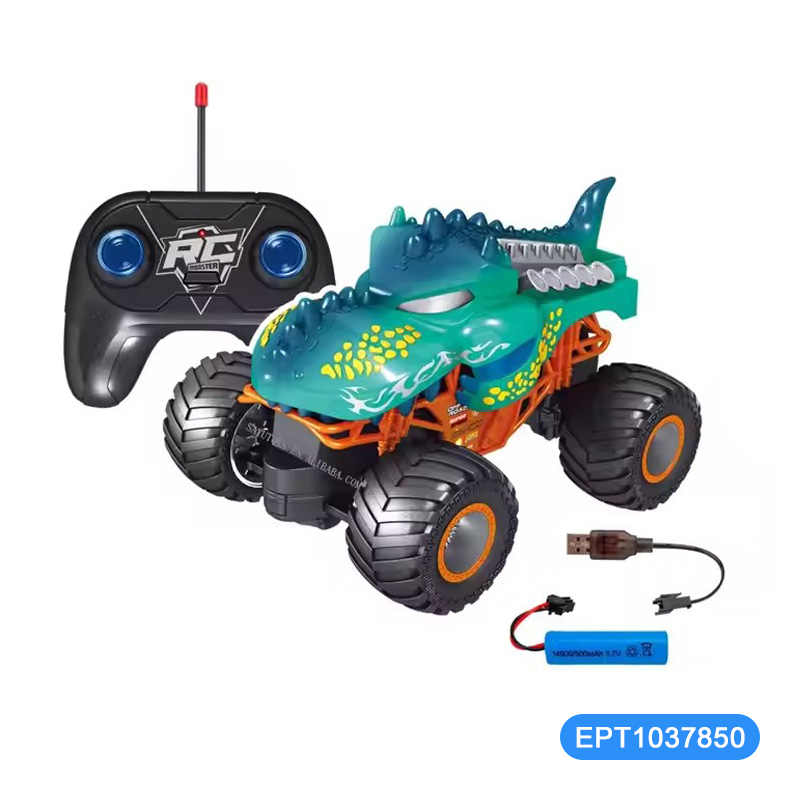 1:20 4-Functions Remote Control Sasquatch Dinosaur Car Toy - Image 3