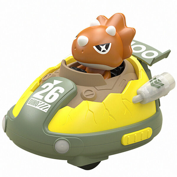 2.4G 4 Function Remote Control 2players Pop up Dinosaur Battle Bumper Car Rc Cars Toys with Lights And Music - Image 4