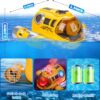 2.4G Mini Water Boat Toy Double Propeller Lighting Spray Motorboat Children Pool Water Remote Control Rc Boat Ship Juguetes - Image 19