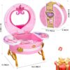 Electric Pretend Play Suitcase Girls Make Up Toys Dressing Table for Girls Toys - Image 22
