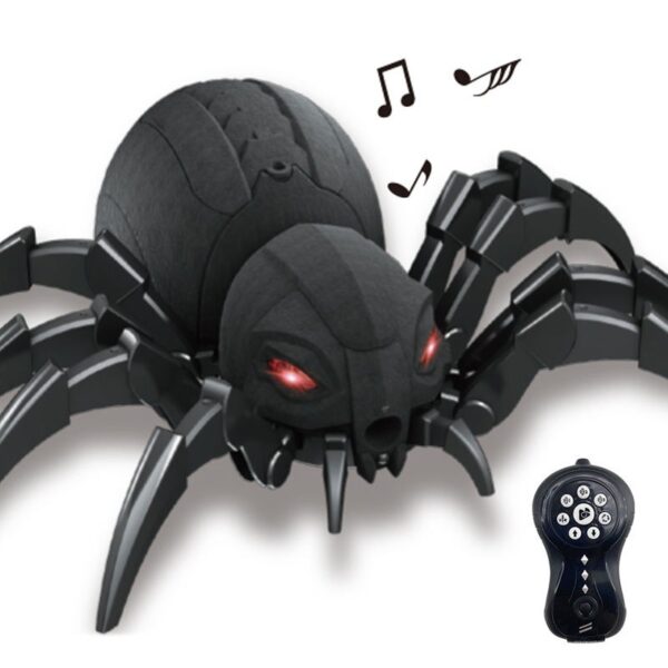 2.4G Mist Spray Remote Control Rc Robot Spider Insects Toys with Light Music - Image 2