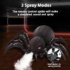 2.4G Mist Spray Remote Control Rc Robot Spider Insects Toys with Light Music - Image 16