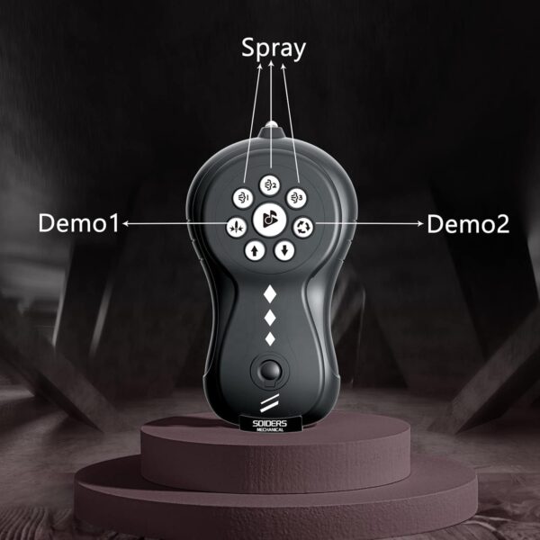 2.4G Mist Spray Remote Control Rc Robot Spider Insects Toys with Light Music - Image 12