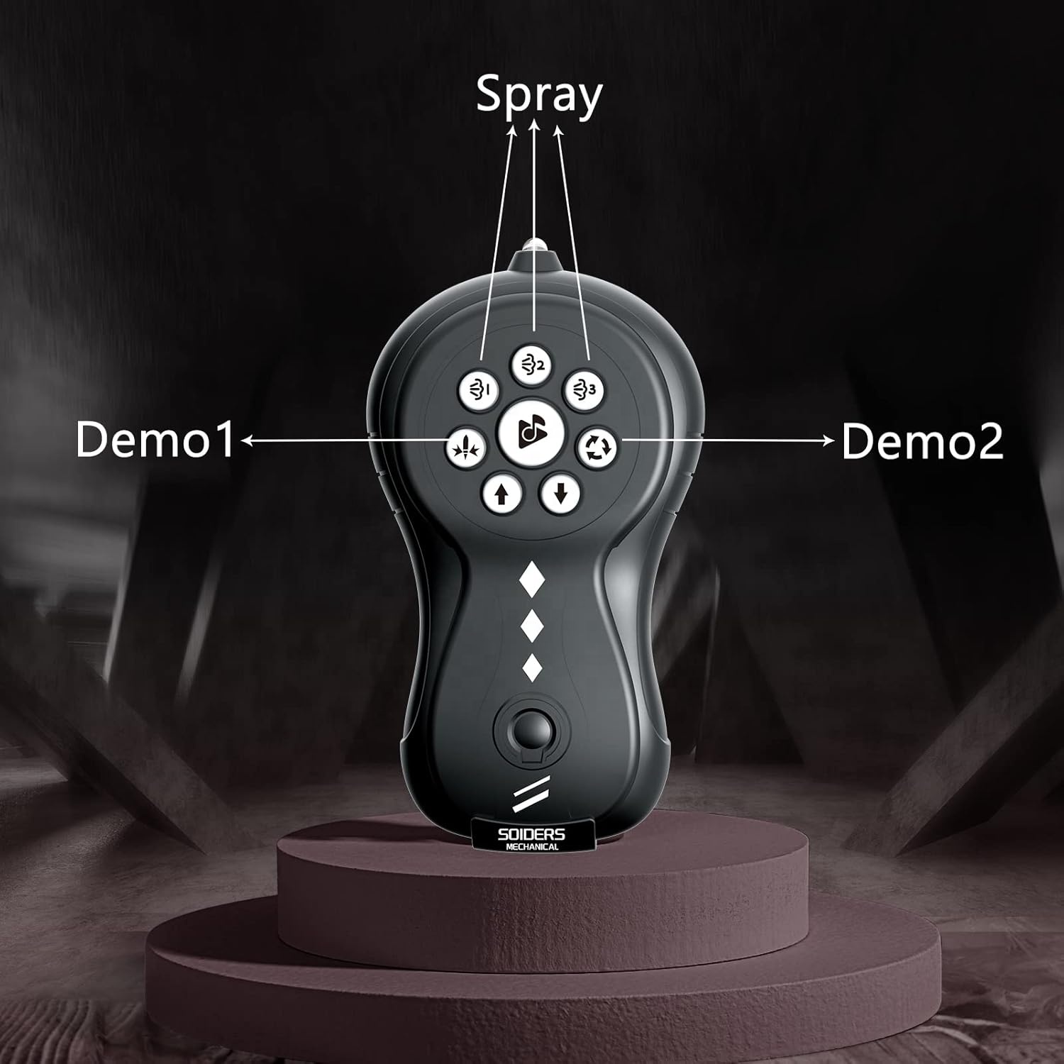 2.4G Mist Spray Remote Control Rc Robot Spider Insects Toys with Light Music - Image 11