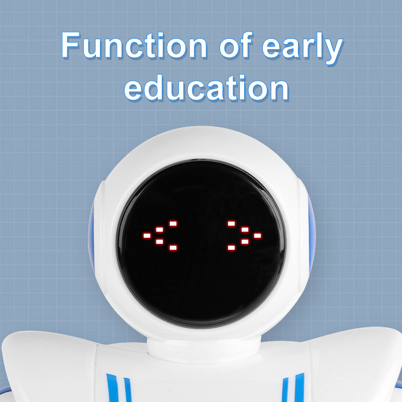 Infrared Smart Remote Control Action Programming Rc Walking Robot with Lights and Sounds - Image 3