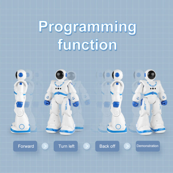 Infrared Smart Remote Control Action Programming Rc Walking Robot with Lights and Sounds - Image 6