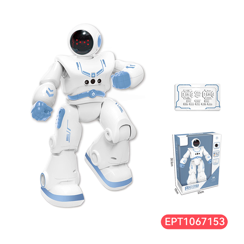 Infrared Smart Remote Control Action Programming Rc Walking Robot with Lights and Sounds - Image 9