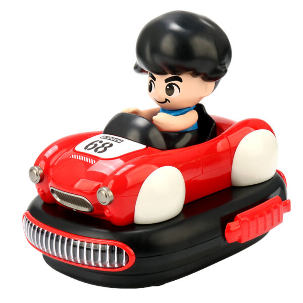 2.4G 5Ch Two-Person Remote Control Ejection Twin Pack Bumper Car Rc Race Bumpers Toy Cars For Kids - Image 2
