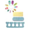 Kids Princess Dress Up Kit Nail Polish Beauty Blue Cosmetics Bag Set Real Children Makeup Toyfor Girls - Image 16