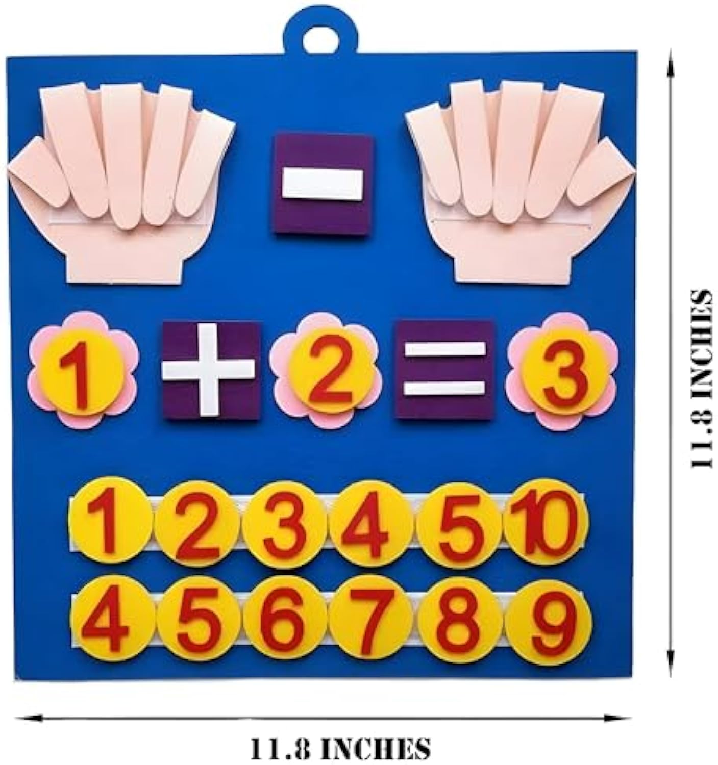 DIY Felt Finger Numbers Counting Baby Learning Math Felt Educational Toys for Kids Learning - Image 9