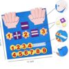 DIY Felt Finger Numbers Counting Baby Learning Math Felt Educational Toys for Kids Learning - Image 21