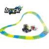 Electric Luminous Track Sanitation Graffiti Car Puzzle Race Set Toys For Kids - Image 5