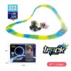 Electric Luminous Track Sanitation Graffiti Car Puzzle Race Set Toys For Kids - Image 6