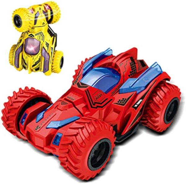Wholesale Four-Wheel Drive Vehicle Rotating Double-Sided Stunt Spinning Toy Kids 360° Rolling Small Twist Pocket Car - Image 2