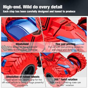 Wholesale Four-Wheel Drive Vehicle Rotating Double-Sided Stunt Spinning Toy Kids 360° Rolling Small Twist Pocket Car - Image 17