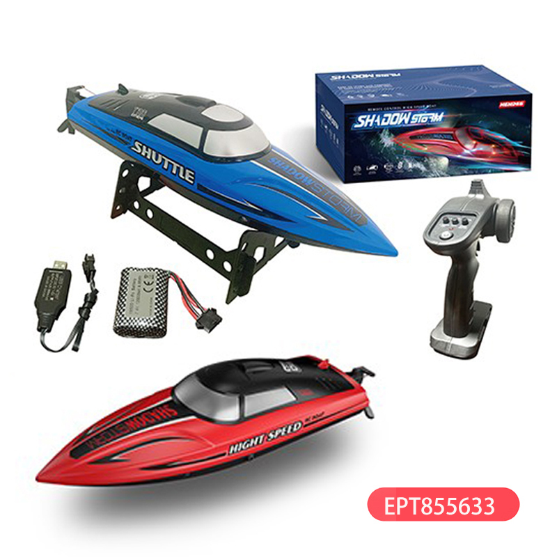 1:28 2.4G High Speed Remote Control Water Spray Fire Fighting Rc Boat Toys - Image 5