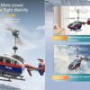 3.5Ch Rc Toy Helicopter 2.4Ghz Toys Alloy Structure 3.5 Channel Function Remote Control Rc Helicopter Toy With Light - Image 13