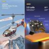 3.5Ch Rc Toy Helicopter 2.4Ghz Toys Alloy Structure 3.5 Channel Function Remote Control Rc Helicopter Toy With Light - Image 14