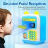Face Recognition Electronic Children’s Electronic Piggy Bank Atm Password Money Box - Image 16