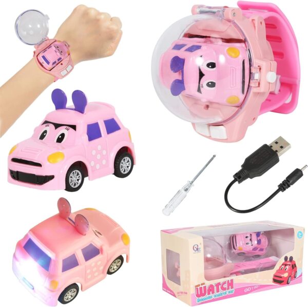 Factory Wholesale 2.4GHz Mini RC Wrist Hand Watch Remote Control Car Toy for Kids - Image 10