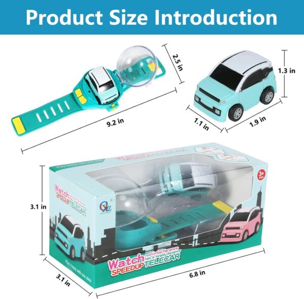 Factory Wholesale 2.4GHz Mini RC Wrist Hand Watch Remote Control Car Toy for Kids - Image 12