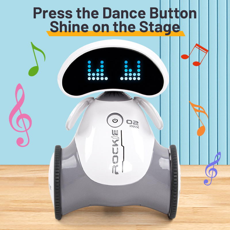 Electric Children Intelligent Parent-Child Interaction Induction Programming Lighting Music Dancing Kid Education Robot Toy - Image 9