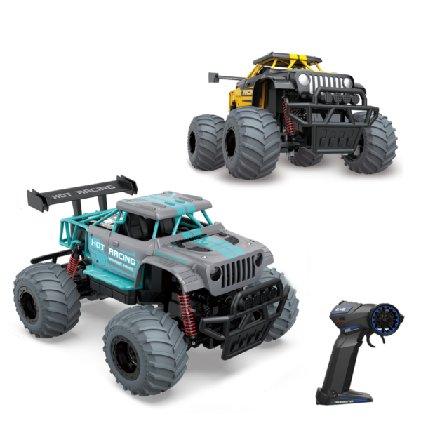 27MHZ Electric Remote Control Colorful Racing Drift Stunt Off Road Car Children Toy - Image 2