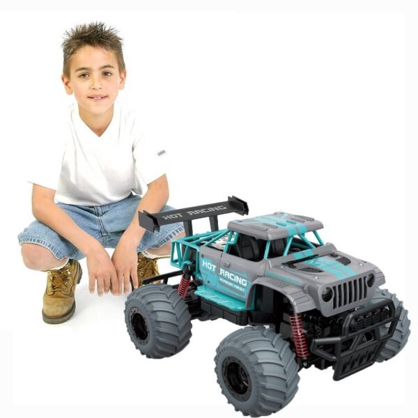 27MHZ Electric Remote Control Colorful Racing Drift Stunt Off Road Car Children Toy - Image 6