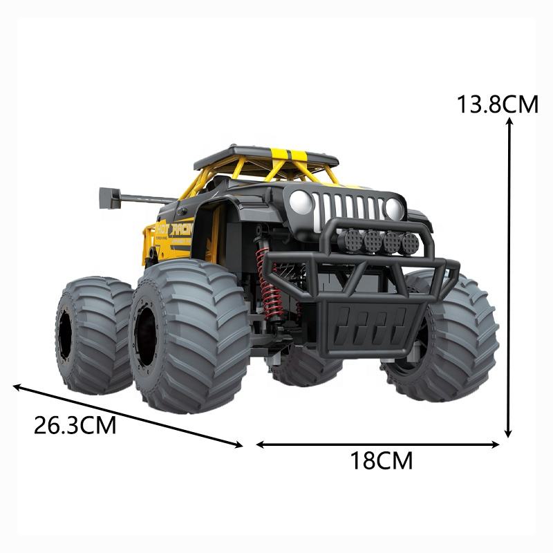 27MHZ Electric Remote Control Colorful Racing Drift Stunt Off Road Car Children Toy - Image 9