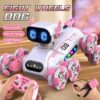 2.4G 11Ch Light and Sound Spray Remote Control 8 Wheel Stunt Dog Rc Robot Electronic Kid Girl Electric Cars Toys for Girls - Image 11