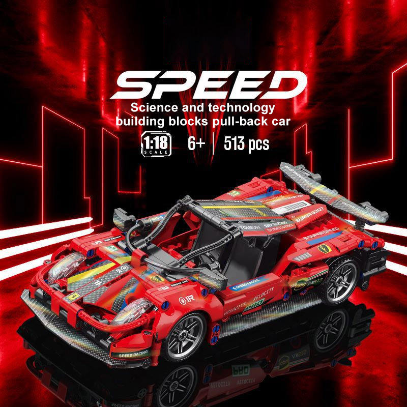 Hot Selling 1:18 Technic RC Super Racing Car Building Blocks Compatible DIY Toys for Children ABS Plastic Packed in Box Sets - Image 3