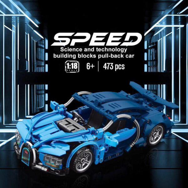 Hot Selling 1:18 Technic RC Super Racing Car Building Blocks Compatible DIY Toys for Children ABS Plastic Packed in Box Sets - Image 8