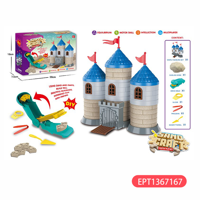 1100G Diy Scene Castle Space Sand Mold Beach Building Build Kit Girl Toys - Image 3