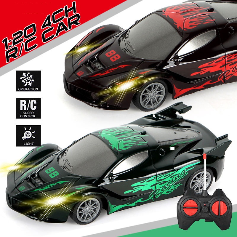 High Speed RC Drift Road Racing Small Plastic Car Toy - Image 3