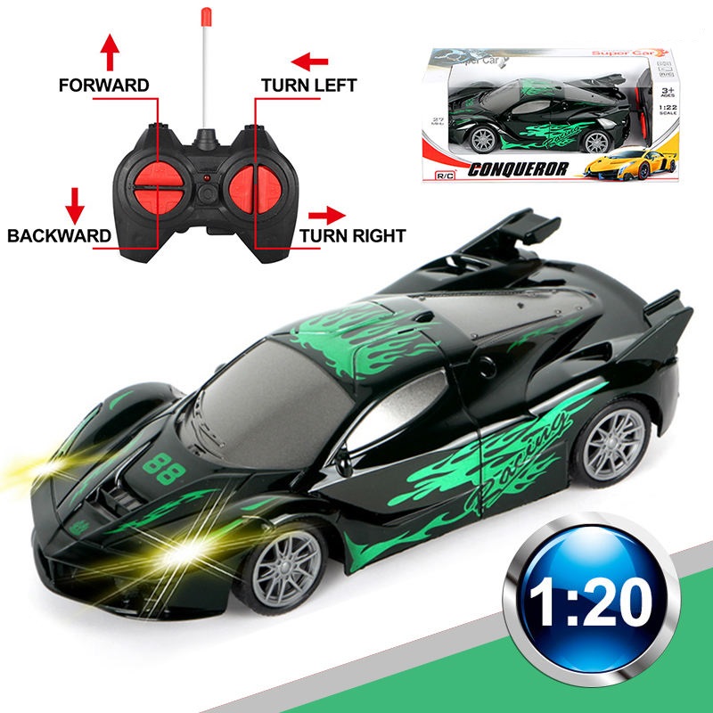High Speed RC Drift Road Racing Small Plastic Car Toy - Image 7