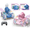 2.4G 9Ch Light Spray Remote Control Amphibious Water Car 2.4Ghz Rc Toys Electric Toy Tank - Image 13