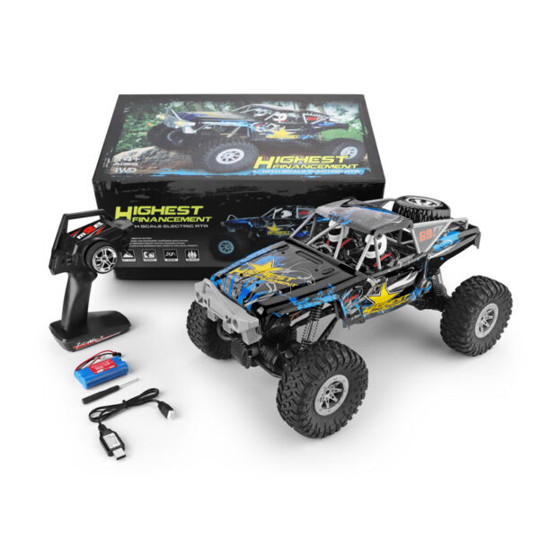 1:10 2.4G 4Wd 15Km/H Rtr Power 2 Motor Remote Control Car Off Road - Image 12