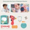Kids Doctor Kit With Toy Stethoscope and Medical Tools Pretend Play Doctor Set for Kids Doctor Gifts Educational Medical - Image 17