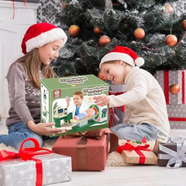 Kids Doctor Kit With Toy Stethoscope and Medical Tools Pretend Play Doctor Set for Kids Doctor Gifts Educational Medical - Image 12